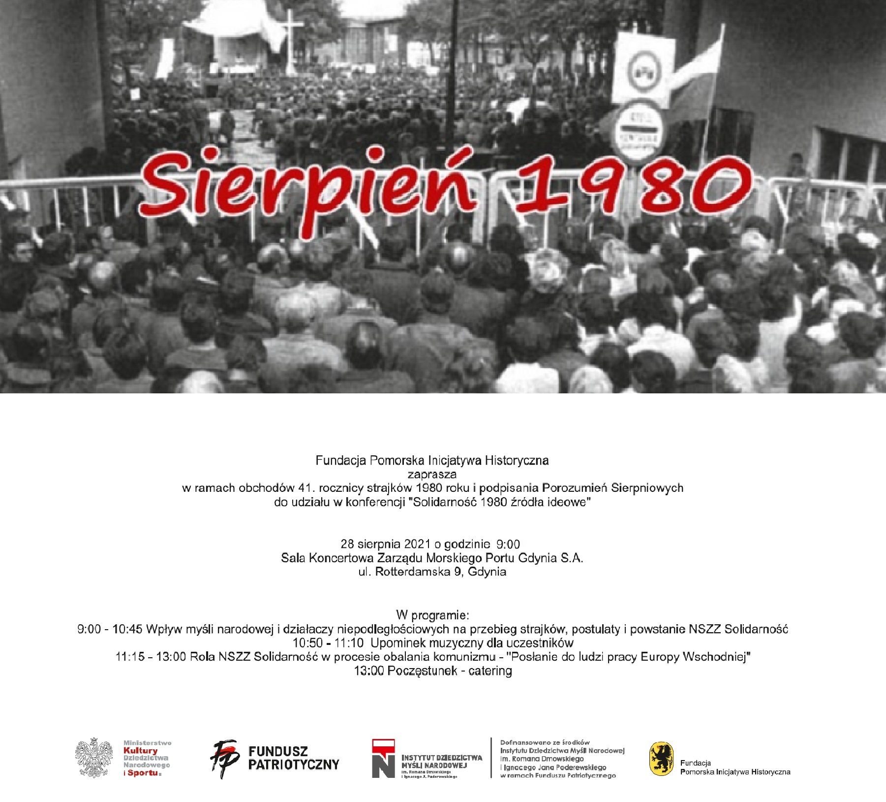 Konferencja „Solidarność 1980 żródła ideowe”