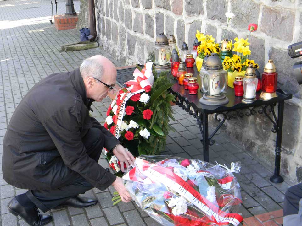 W IV rocznicę katastrofy smoleńskiej Uroczystości w Gdyni